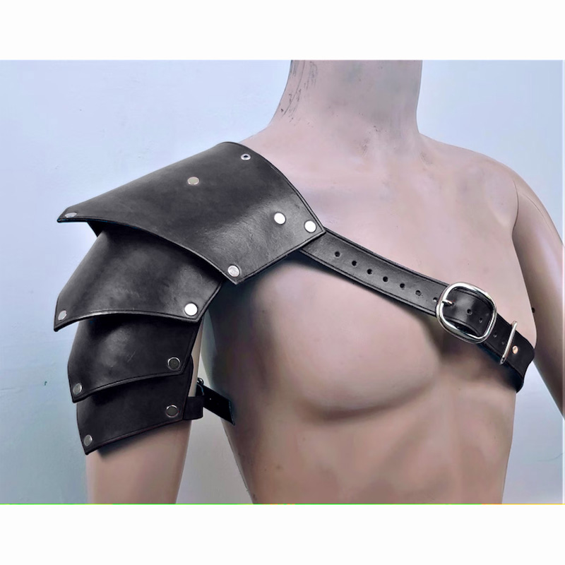 Medieval Men'S Accessories - Middeleeuwse Viking Ridder Gladiator Schouderbeschermers Armor