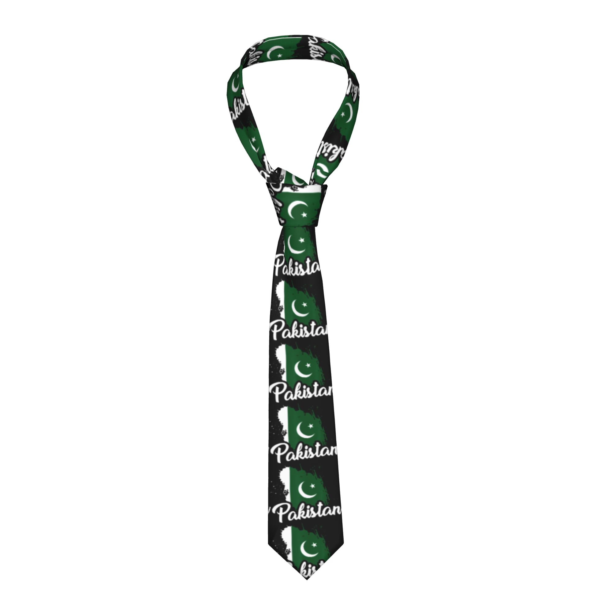Men Accessories Pakistan - Herenstropdas Pakistan Vlag Pakistaanse stropdassen Nieuwigheid