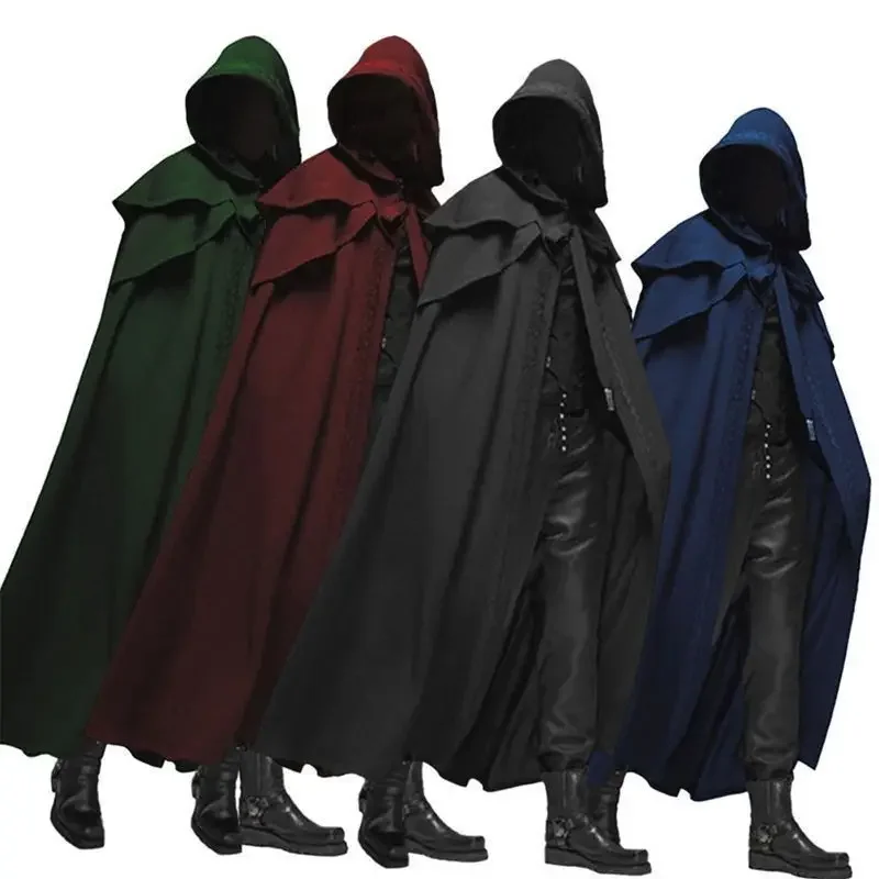 Medieval Men'S Accessories - Heren Monnik Cosplay Outfit Middeleeuws Vintage