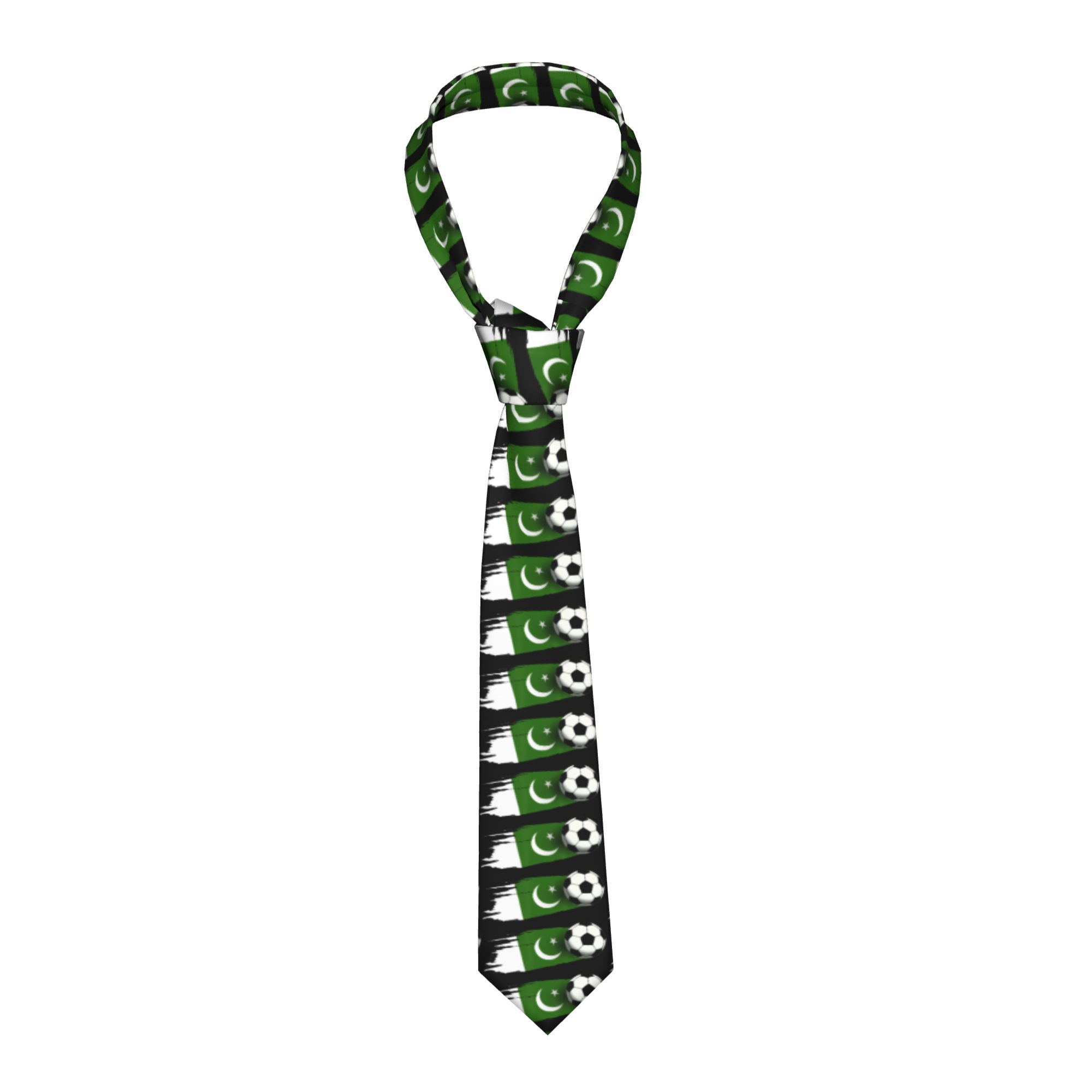 Men Accessories Pakistan - Herenstropdas Pakistan Vlag Pakistaanse Voetbalvlag Pakistaanse