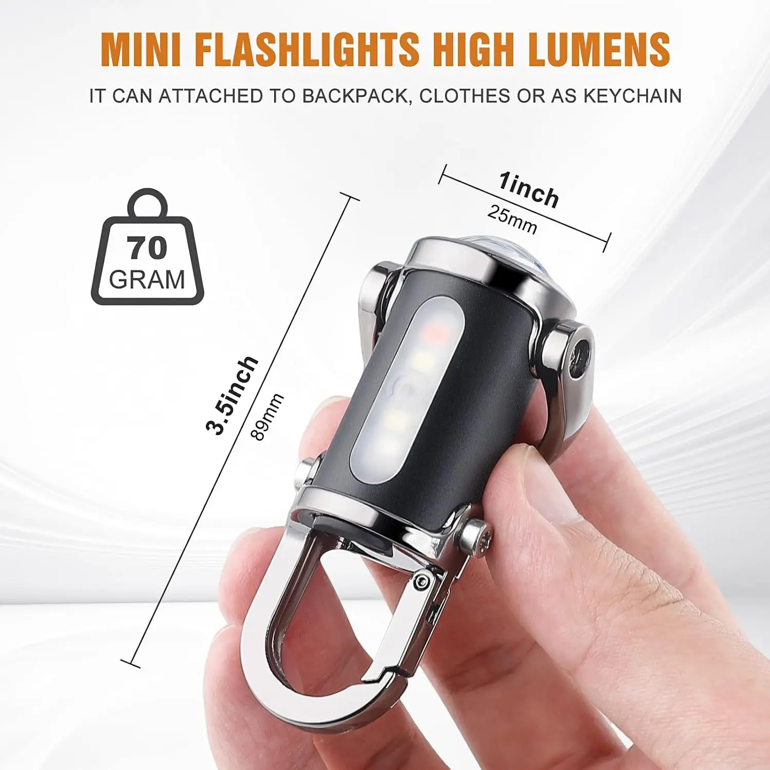 Mini-sleutelhangerzaklamp Opla - Men Keychain Accessories recensie en prijs