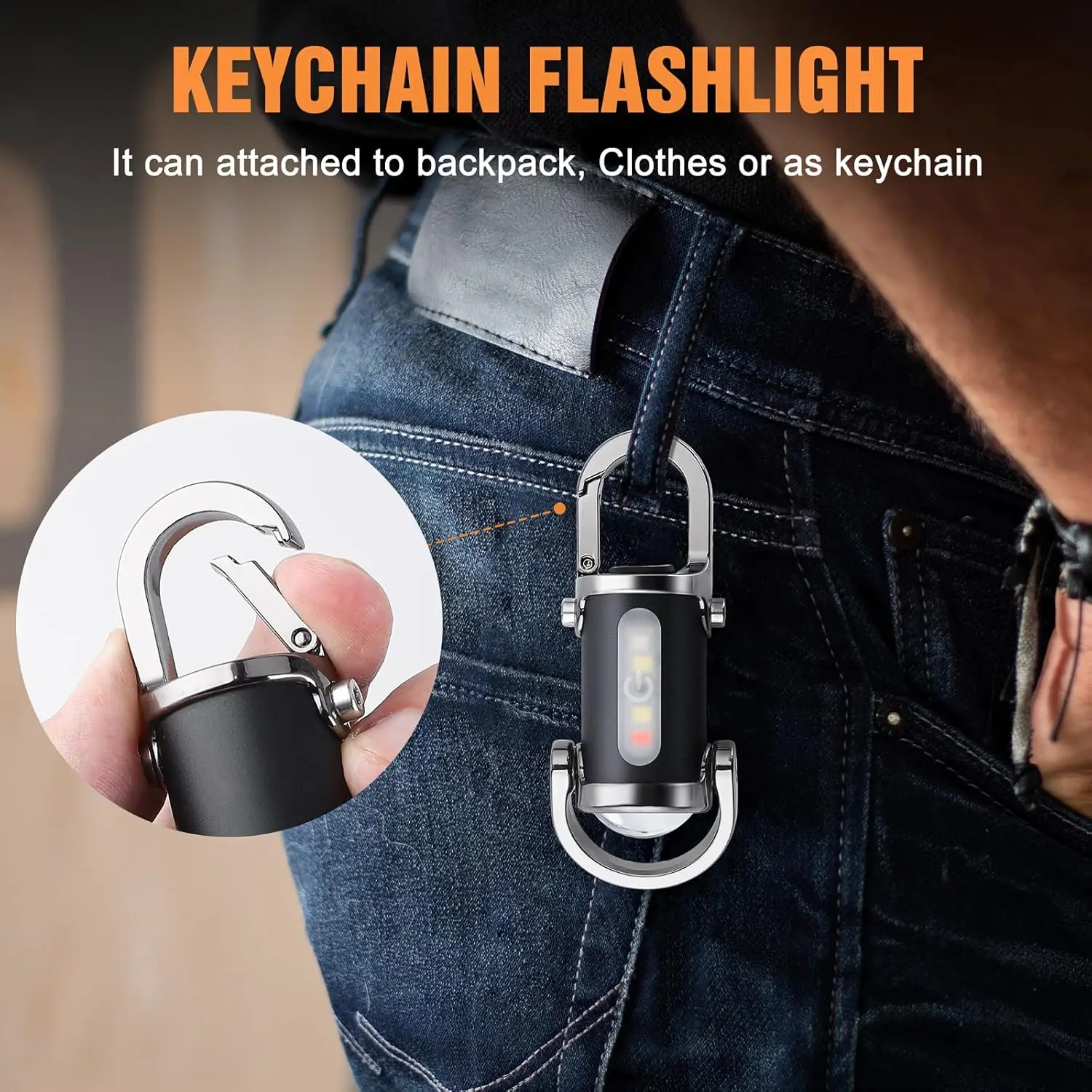 Mini-sleutelhangerzaklamp Opla - Men Keychain Accessories recensie en prijs