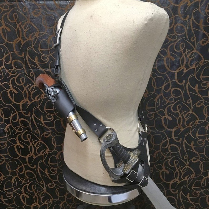 Leren middeleeuwse piraten sch - Medieval Men'S Accessories recensie en prijs