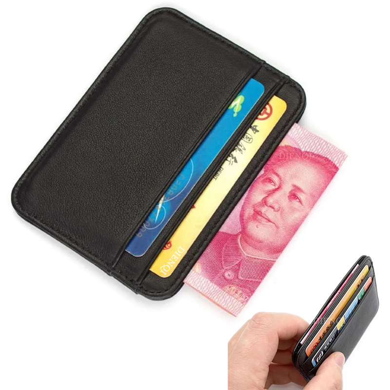 Echt lederen bezoekkaarthouder - Men'S Accessories Wallet recensie en prijs
