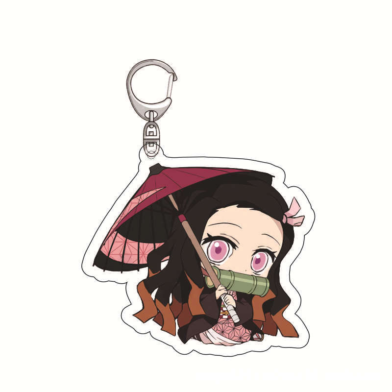 Schattige Anime Acryl Sleutelh - Men Keychain Accessories recensie en prijs