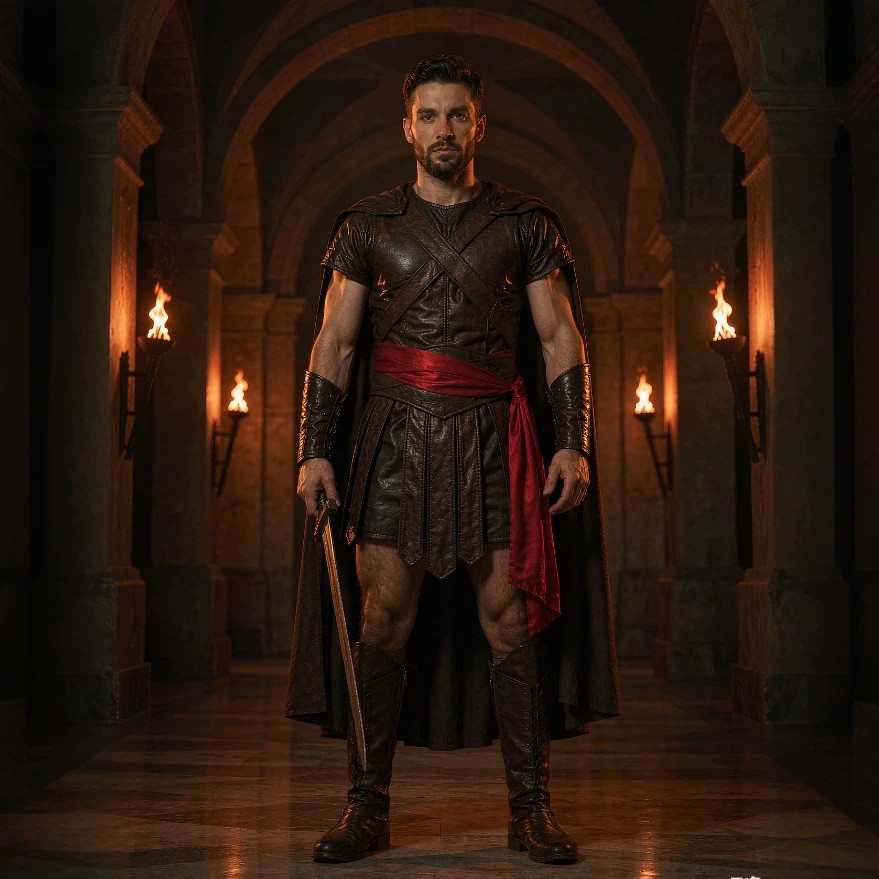Odysseus Cosplaykostuum voor m - Medieval Men'S Accessories recensie en prijs