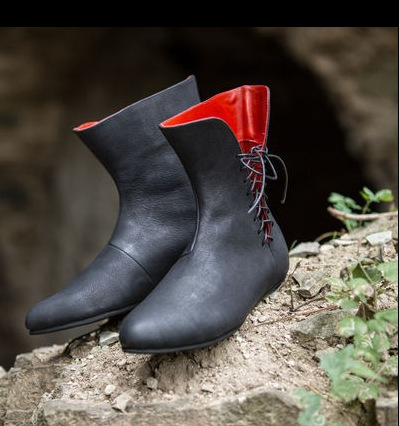 Middeleeuwse leren schoen voor - Medieval Men'S Accessories recensie en prijs