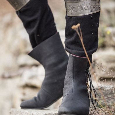 Middeleeuwse leren schoen voor - Medieval Men'S Accessories recensie en prijs